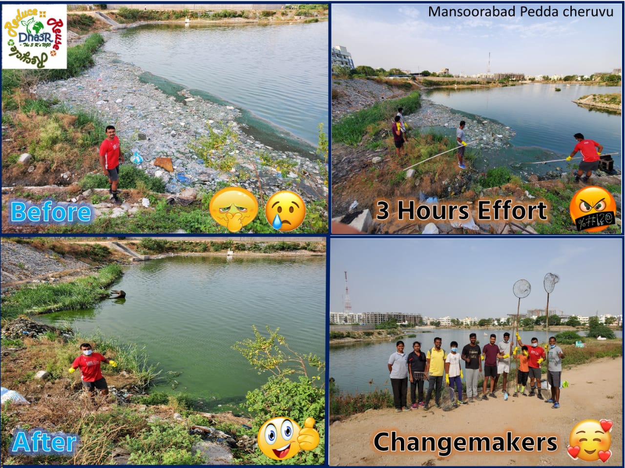 Lake cleanup drive